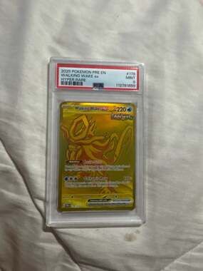Walking Wake ex 178/131 Hyper Rare Gold Pokémon Card PSA 9